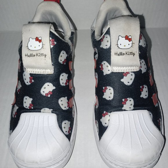 Hello Kitty Other - HELLO KITTY ADIDAS GIRLS SLIP ON SNEAKERS